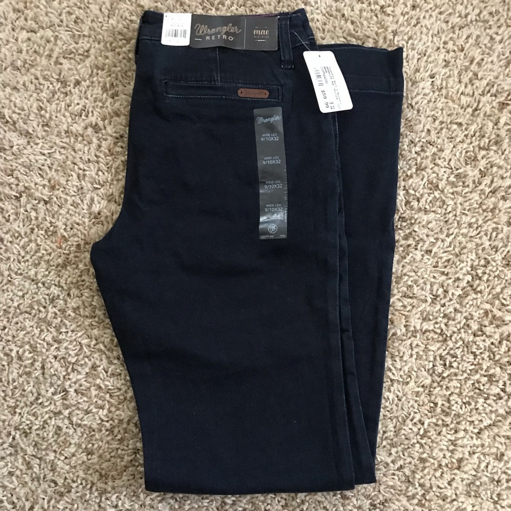 Wrangler Retro Mae Wide Leg Trouser Sz 9/10x32